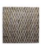 36" X 36" Silver Square Abstract Hanging Dimensional Sculpture