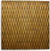 36" X 36" Gold Abstract Wood Hanging Dimensional Sculpture
