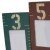 Blue Green And Red Solid Wood Tabletop Picture Frame