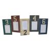 Blue Green And Red Solid Wood Tabletop Picture Frame