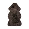 2' X 3' Chocolate Genuine Sheepskin Shag Area Rug
