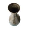 28" Blue And Gold Bamboo Amphora Floor Vase