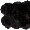 Black Animal Print Area Rug