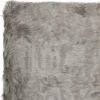 5' X 8' Gray Shag Area Rug