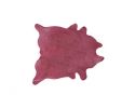 5' X 7' Fuchsia Cowhide Area Rug