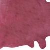 5' X 7' Fuchsia Cowhide Area Rug