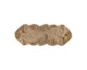 6' Tan Faux Sheepskin Washable Area Rug