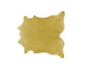 6' X 7' Gold Cowhide Cowhide Area Rug