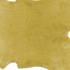 6' X 7' Gold Cowhide Cowhide Area Rug