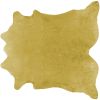 6' X 7' Gold Cowhide Cowhide Area Rug