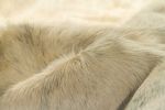 5' X 7' Ivory Cowhide Cowhide Print Area Rug