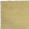 8' X 10' Canary Yellow Shag Hand Woven Area Rug