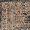 8' X 11' Brick Red Green And Brown Jute Southwestern Handmade Distressed Area Rug