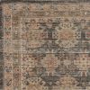 8' X 11' Brick Red Green And Brown Jute Southwestern Handmade Distressed Area Rug
