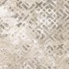 7' X 10' Sand And Light Blue Geometric Area Rug