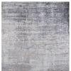 5' X 7' Slate Gray And Dark Gray Abstract Hand Loomed Area Rug