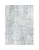 5' X 7' Dark Gray And Light Gray Abstract Hand Loomed Area Rug