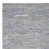 7' X 9' Blue And Beige Wool Abstract Hand Tufted Area Rug