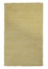 8' X 11' Canary Yellow Shag Hand Woven Area Rug