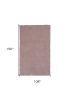 9' X 13' Pink Shag Hand Woven Area Rug