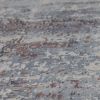 9' X 12' Slate Gray And Dark Gray Abstract Hand Loomed Area Rug