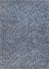 5' X 7' Indigo And Ivory Abstract Hand Woven Area Rug