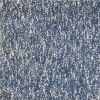 5' X 7' Indigo And Ivory Abstract Hand Woven Area Rug