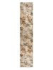 10' Ivory Brown And Blue Wool Botanical Leaves Hand Tufted Area Rug