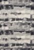 6' X 9' Gray Black And Ivory Abstract Area Rug
