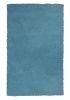 2' X 4' Blue Shag Hand Woven Area Rug