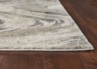 3' X 5' Gray And Tan Abstract Area Rug