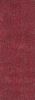 8' Red Shag Hand Woven Runner Rug