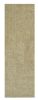 8' Yellow Shag Hand Woven Runner Rug