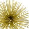 10" Antique Gold Finish Large Urchin Sphere