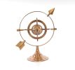 9" Brass Metal Hand Painted Armillary Figurine
