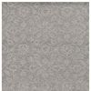 8' X 11' Gray And Light Gray Wool Floral Medallion Hand Tufted Area Rug