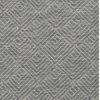 7' X 10' Denim Blue And Gray Wool Geometric Hand Tufted Area Rug