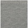 7' X 10' Denim Blue And Gray Wool Geometric Hand Tufted Area Rug