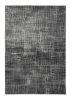 5' X 8' Gray And Dark Gray Abstract Distressed Area Rug