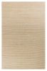 5' X 7' Tan And Ivory Hand Woven Area Rug