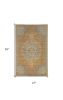 2' X 3' Brown And Gray Wool Medallion Area Rug