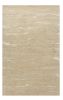 8' X 10' Tan and Ivory Wool Abstract Hand Tufted Area Rug