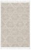 3' X 5' Ivory Chevron Area Rug
