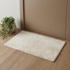 3' X 5' Faux Fur Hand Knotted Area Rug