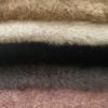3' X 5' Black Faux Fur Area Rug