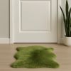 2' X 3' Sage New Zealand Lambs Wool Area Rug
