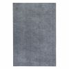 6' Round Gray Non Slip Rug Pad