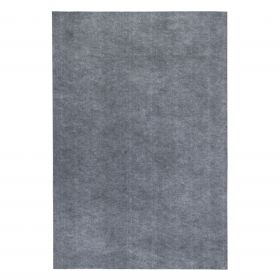 8' Round Gray Non Slip Rug Pad