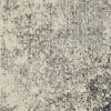 2' X 3' Gray And Ivory Abstract Area Rug