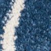 2' X 3' Blue And Gold Floral Area Rug
